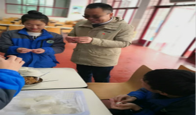 传承传统文化 市实验高中开展冬至日活动