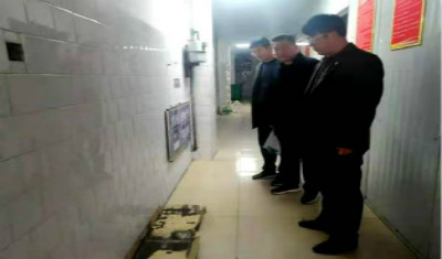 实验高中进行冬季安全检查
