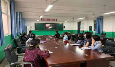实验高中英语党支部观看中国《第一大案》学习纪事