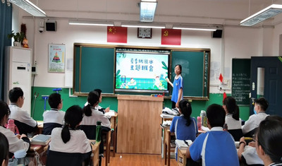 市实验高中进行防溺水专题活动