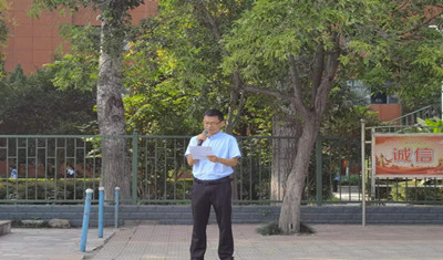 心系安全 警钟长鸣——市实验高中举行消防安全应急疏散演练活动