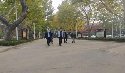 市实验高中开展校园周边门面房安全隐患大排查